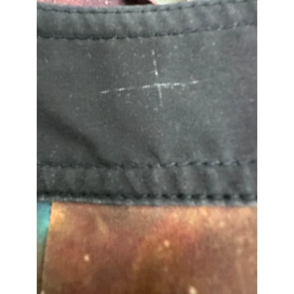 American Eagle Outfitters Galaxy Outerspace Swim Board Shorts Flaws XS